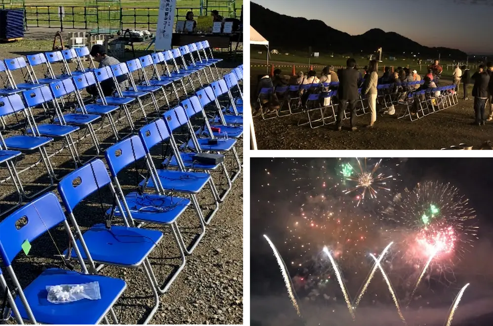 視聴覚障がい者も楽しめる新しい花火体験